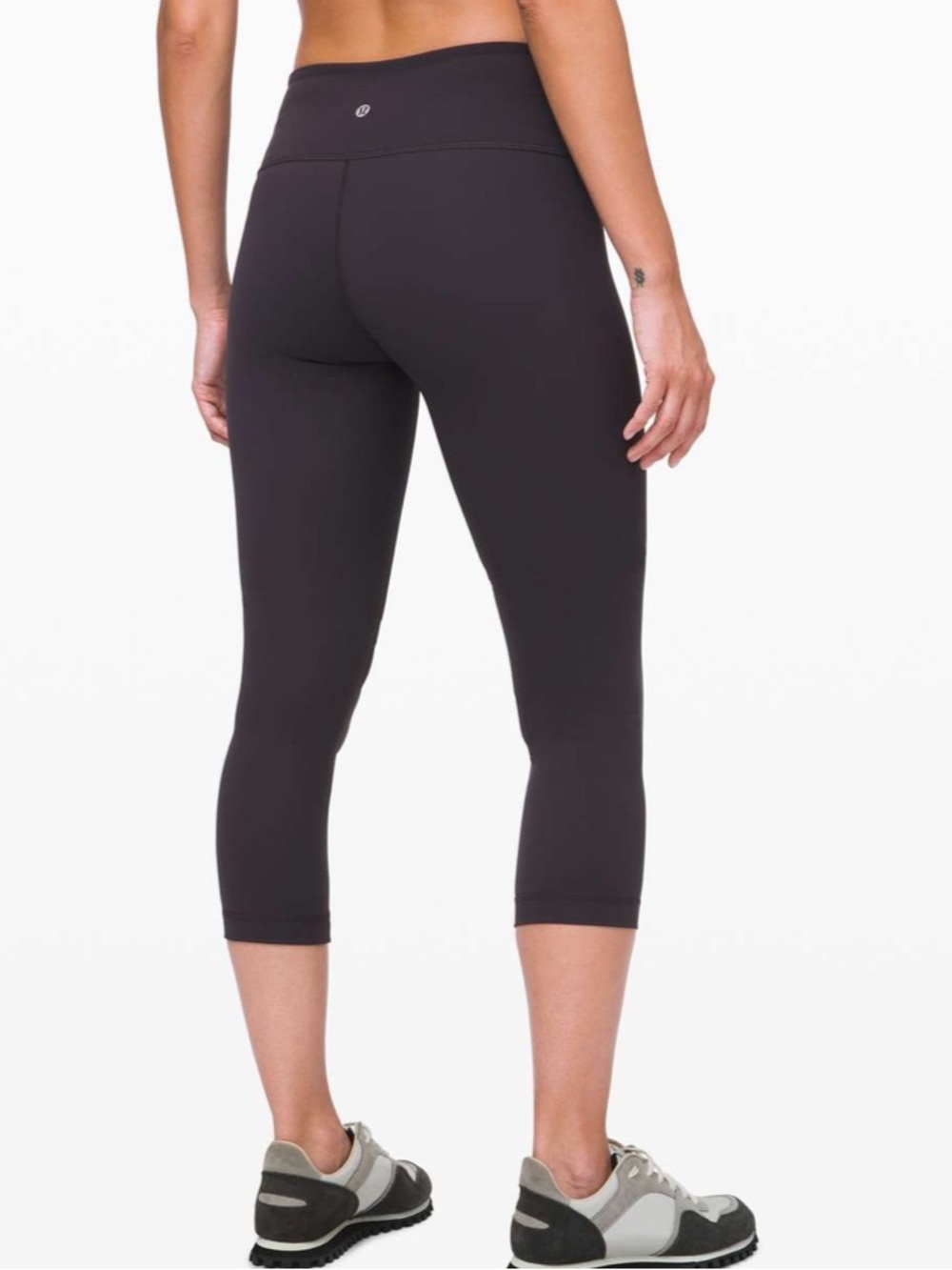 LULULEMON Wunder Under Crop Full On Luxtreme 21" Legging Black Size 6